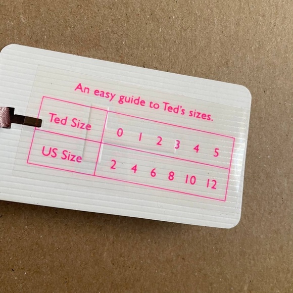 TED BAKER One Shoulder Rowing Stripe Dress - Picture 7 of 7